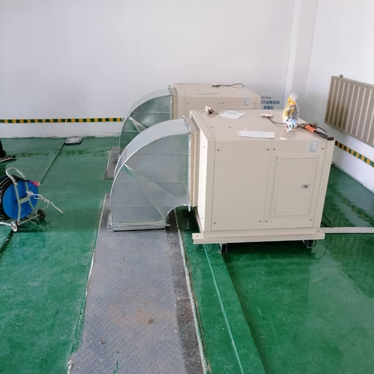 內(nèi)蒙古某電廠采購落地式管道除濕機(jī)